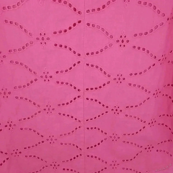 {Lane Bryant} Classic Short-Sleeve Eyelet Mix Tee - Picture 11 of 12